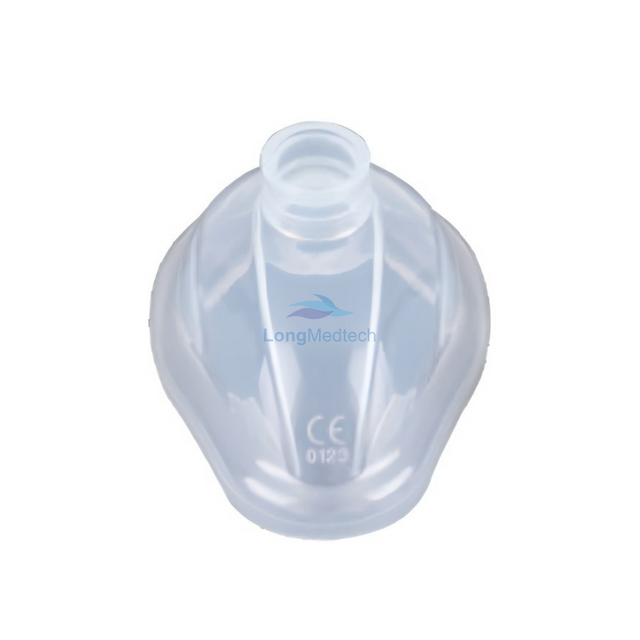 Masque d'anesth&eacute;sie en silicone