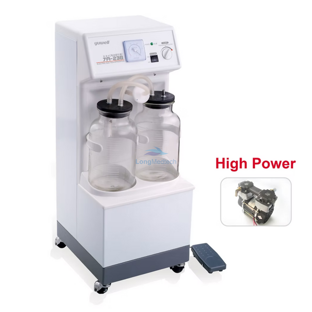 Aparato de succi&oacute;n el&eacute;ctrico de alta potencia Yuwell 7A-23B
