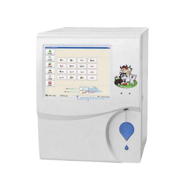 Полностью автоматический гематологический анализатор VET LMHA-90V, состоящий из 5 частей