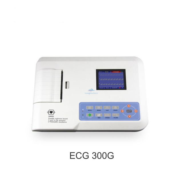 ECG300G 3-канальная эхокардиограмма