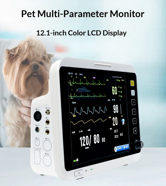 M&aacute;quina de ECG veterinaria LZK-120